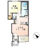 仮)四日市市茂福町新築アパート 1LDKの間取り
