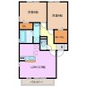 エムズスクエア　A 2LDKの間取り