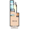 オリーブＡ 1Rの間取り