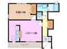 フェリースⅡ 1LDKの間取り
