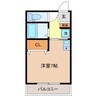 プライム富洲原 1Rの間取り