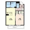 Ｐｒｅｍｉａｓ平町 1LDKの間取り