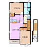フェリースⅠ 2LDKの間取り