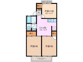 間取図 シェレナ山下　Ⅵ棟
