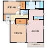 ファーシル 2LDKの間取り