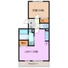 カーサコモダ天カ須賀 1LDKの間取り