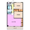 アフロディーテ 2LDKの間取り