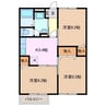 エクセルタウンⅠ 3Kの間取り