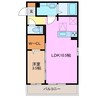 ラ　フレーズ 1LDKの間取り