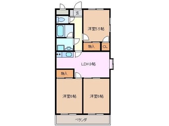 間取図 アムールサウス