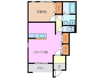 間取図 カーサドマーニ