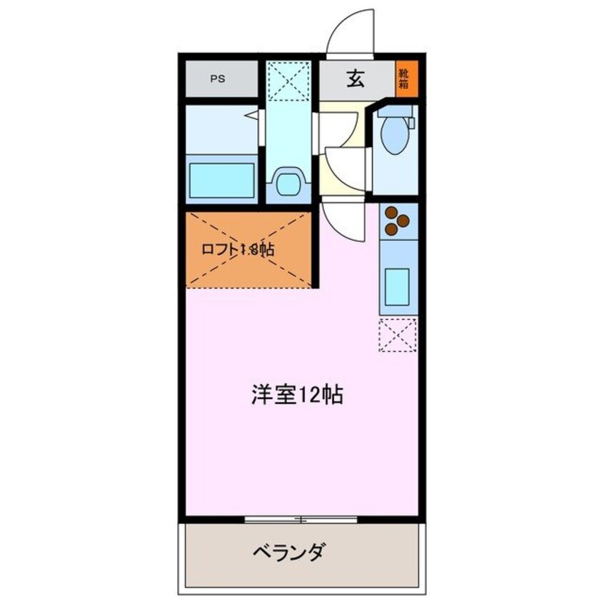 間取図 パストラルアベニュー