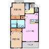 プリムローズ 2LDKの間取り
