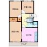 桑名サンプラザ 3DKの間取り