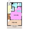 ローゼンハイム 1DKの間取り