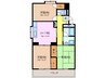 Ｂｒｉｇｈｔ　Ｐｌａｚａ　Ｂ棟 3DKの間取り