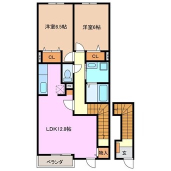 間取図 ブリッサ Ⅱ