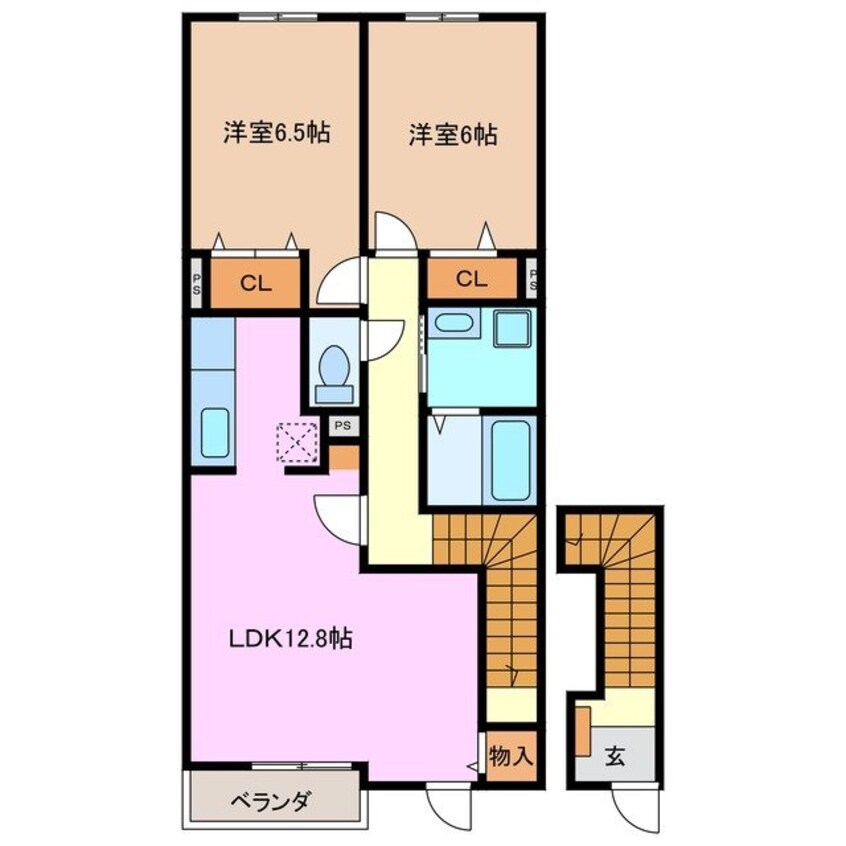 間取図 ブリッサ Ⅱ