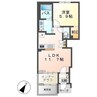 神楽 1LDKの間取り