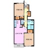 ＯＨＡＮＡ　Ⅱ 2LDKの間取り