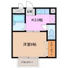 ユニ・メゾン 1Kの間取り