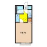 MGアパート 1Kの間取り