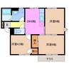 サンコーポ 3DKの間取り