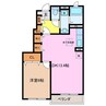 アスリート　Ａ 1LDKの間取り