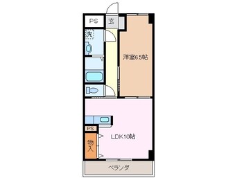 間取図 アーバンヒルズ城山２号館