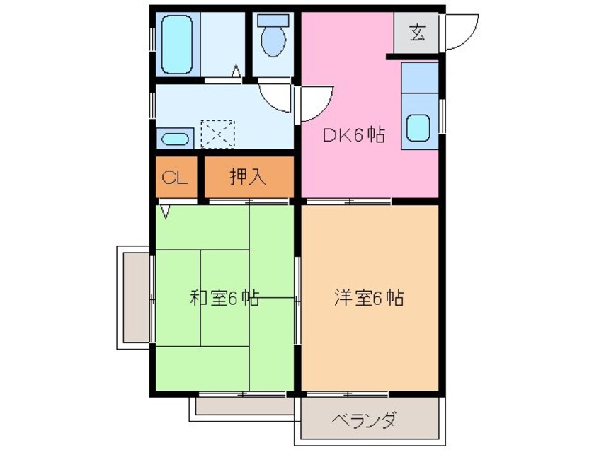 間取図 アーバンミストラル