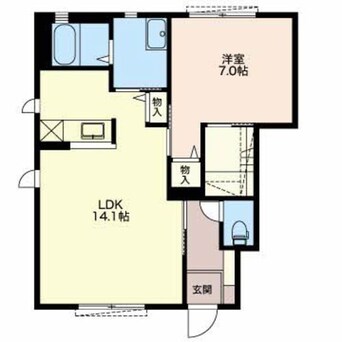 間取図 ヴェルドムール