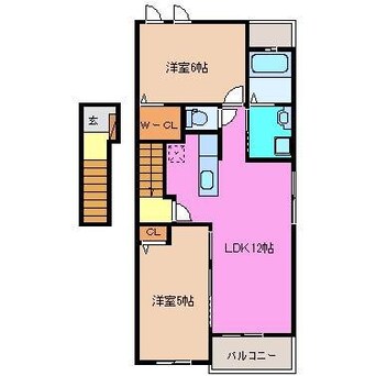 間取図 フローラ　Ⅰ