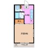 ミラーハイツ Ⅰ 1Kの間取り