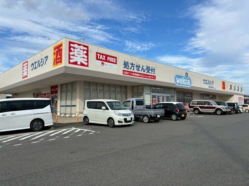 ウエルシア松阪中道町店(ドラッグストア)まで412m フルート ドリームB棟