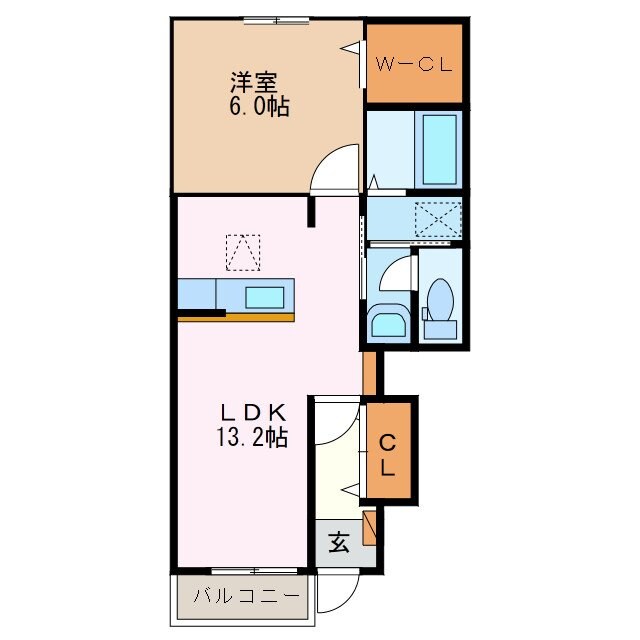 間取り図 リノ・ガーデン　レア