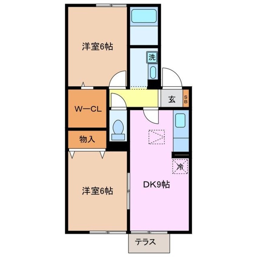 間取図 Ｐｌａｉｒｅ　Ｄ