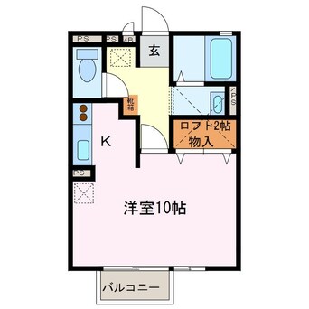 間取図 エクレール