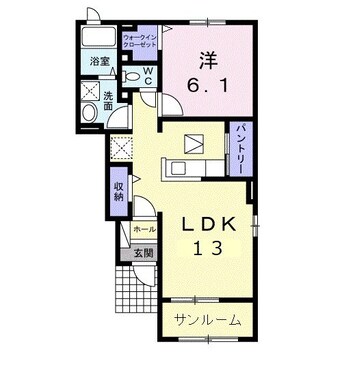 間取図 Ａｎｇｅ