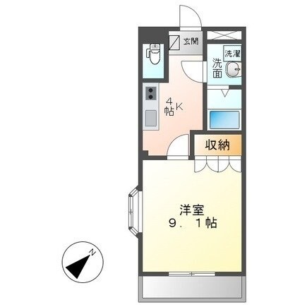 間取り図 カンタベリーⅣ