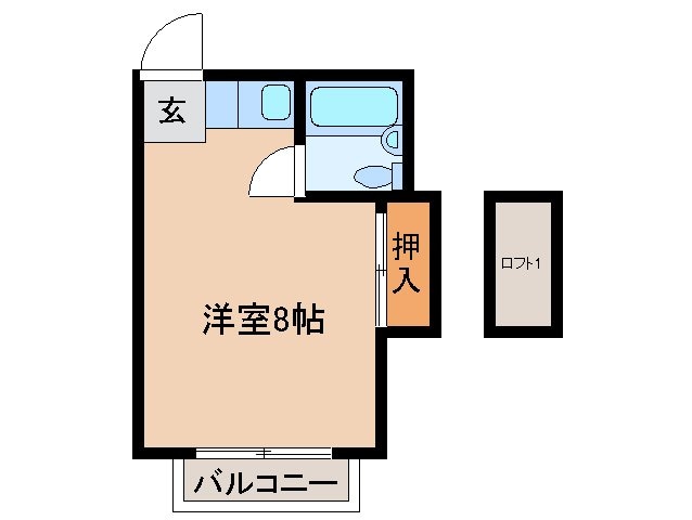 間取り図 ミューズコーポ高野A