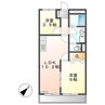 ペアーハイツA 2LDKの間取り