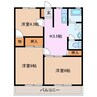 パナハイツ山口Ⅰ 3Kの間取り