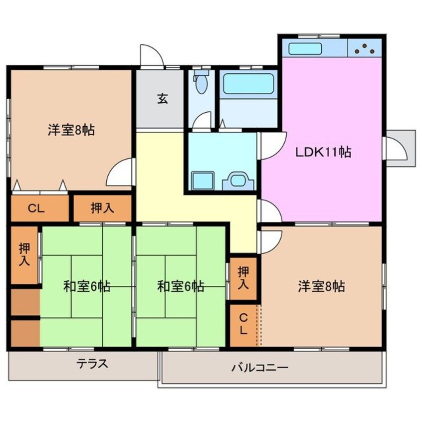 間取図 垂水戸建て