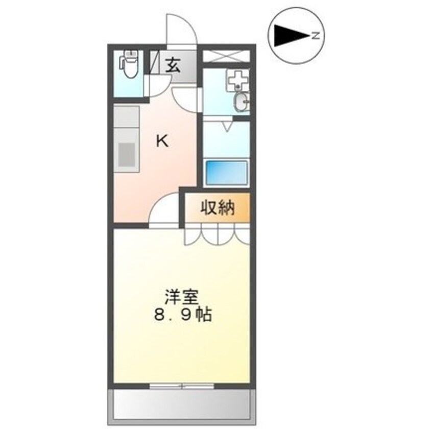 間取図 エレガント　I