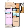 パンゲア 2LDKの間取り