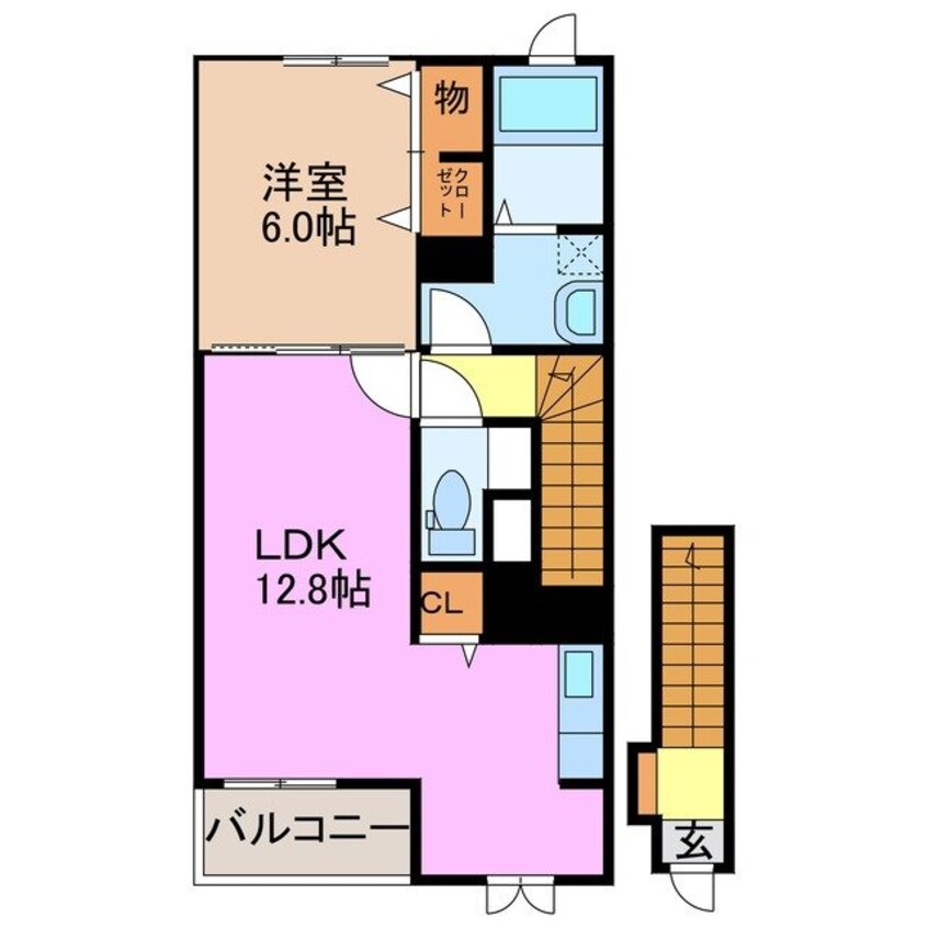 間取図 ウッディ