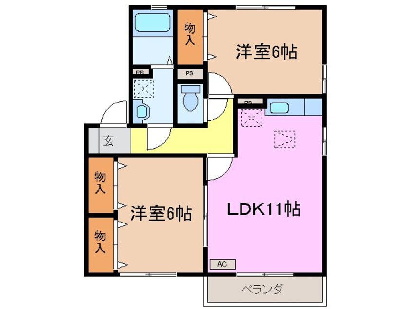間取図 ファミーユ