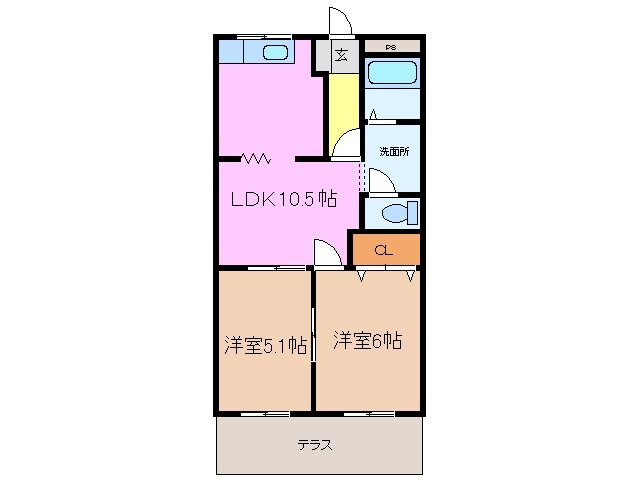 間取り図 ガーデンロイヤル