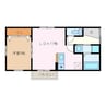 メゾン　アルトウム 1LDKの間取り
