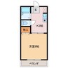 コーポＫ＆Ｓ 1Kの間取り
